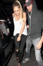 ANNA KOURNIKOVA Night Out in Beverly Hills 07/02/2016