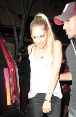 ANNA KOURNIKOVA Night Out in Beverly Hills 07/02/2016