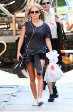 ANNASOPHIA ROBB Out and About in New York 07/20/2016