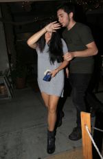 ARIEL WINTER at Il Pastaio in Beverly Hills 07/13/2016