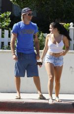 ARIEL WINTER in Tank Top and Daisy Dukes Out in Los Angeles 07/22/2016
