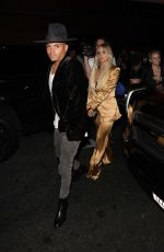 ASHLEE SIMPSON Leaves 1Oak in West Hollywood 07/14/2016
