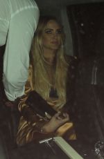 ASHLEE SIMPSON Leaves 1Oak in West Hollywood 07/14/2016