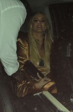 ASHLEE SIMPSON Leaves 1Oak in West Hollywood 07/14/2016