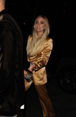 ASHLEE SIMPSON Leaves 1Oak in West Hollywood 07/14/2016