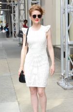ASHLEY BELL Out and About in New York 06/30/2016