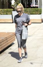 ASHLEY BENSON Leaves a Gtm in West Hollywood 07/27/2016