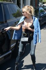 ASHLEY BENSON Out and About in West Hollywood 07/19/2016