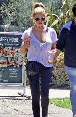 ASHLEY BENSON Out and About in West Hollywood 07/21/2016