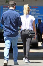 ASHLEY BENSON Out and About in West Hollywood 07/21/2016