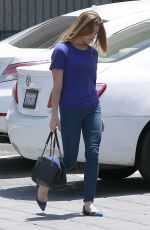 ASHLEY GREENE at a Nail Salon in Los Angeles 06/30/2016
