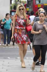 ASHLEY JAMES Shopping for Jewellery at Folli Folli in London 07/26/2016