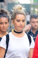 ASHLEY TISDALE Out and About in New York 07/27/2016