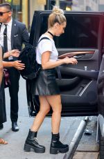 ASHLEY TISDALE Out and About in New York 07/27/2016
