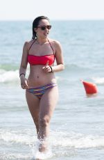 AURORA HUNZIKER-RAMAZZOTTI in Bikini on the Beach in Forte Dei Marmi 07/08/2016