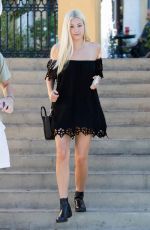 AVA SAMBORA Leaves Sugarfish Sushi in Los Angeles