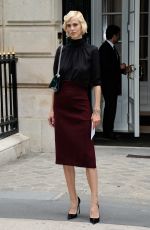 AYMELINE VALADE at Christian Dior Haute Couture Fall/Winter 2016/2017 Show in Paris 07/04/2016