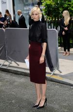 AYMELINE VALADE at Christian Dior Haute Couture Fall/Winter 2016/2017 Show in Paris 07/04/2016