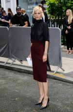 AYMELINE VALADE at Christian Dior Haute Couture Fall/Winter 2016/2017 Show in Paris 07/04/2016