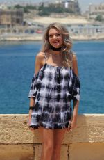 BECCA DUDLEY on the Set for a MTV Photocall 06/28/2016
