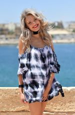 BECCA DUDLEY on the Set for a MTV Photocall 06/28/2016