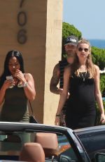 BEHATI PRINSLOO and Adam Levine at Nobu Restaurant in Los Angeles 07/02/2016