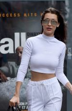 BELLA HADID at JFK Airport in New York 07/01/2016