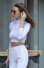 BELLA HADID at JFK Airport in New York 07/01/2016