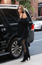 BELLA HADID at Milk Studios in New Yorkm07/11/2016