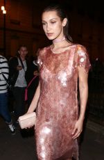 BELLA HADID at Vogue Foundation Gala 2016 in Paris 07/05/2016