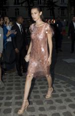 BELLA HADID at Vogue Foundation Gala 2016 in Paris 07/05/2016