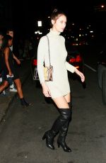 BELLA HADID Leaves Mr Chows in New York 06/30/2016