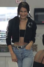 BELLA HADID Out in Los Angeles 07/28/2016
