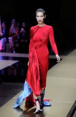 BELLA HADID Walks the Runway at Atelier Versace Fashion Show in Paris 07/03/2016