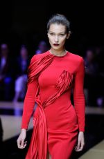 BELLA HADID Walks the Runway at Atelier Versace Fashion Show in Paris 07/03/2016