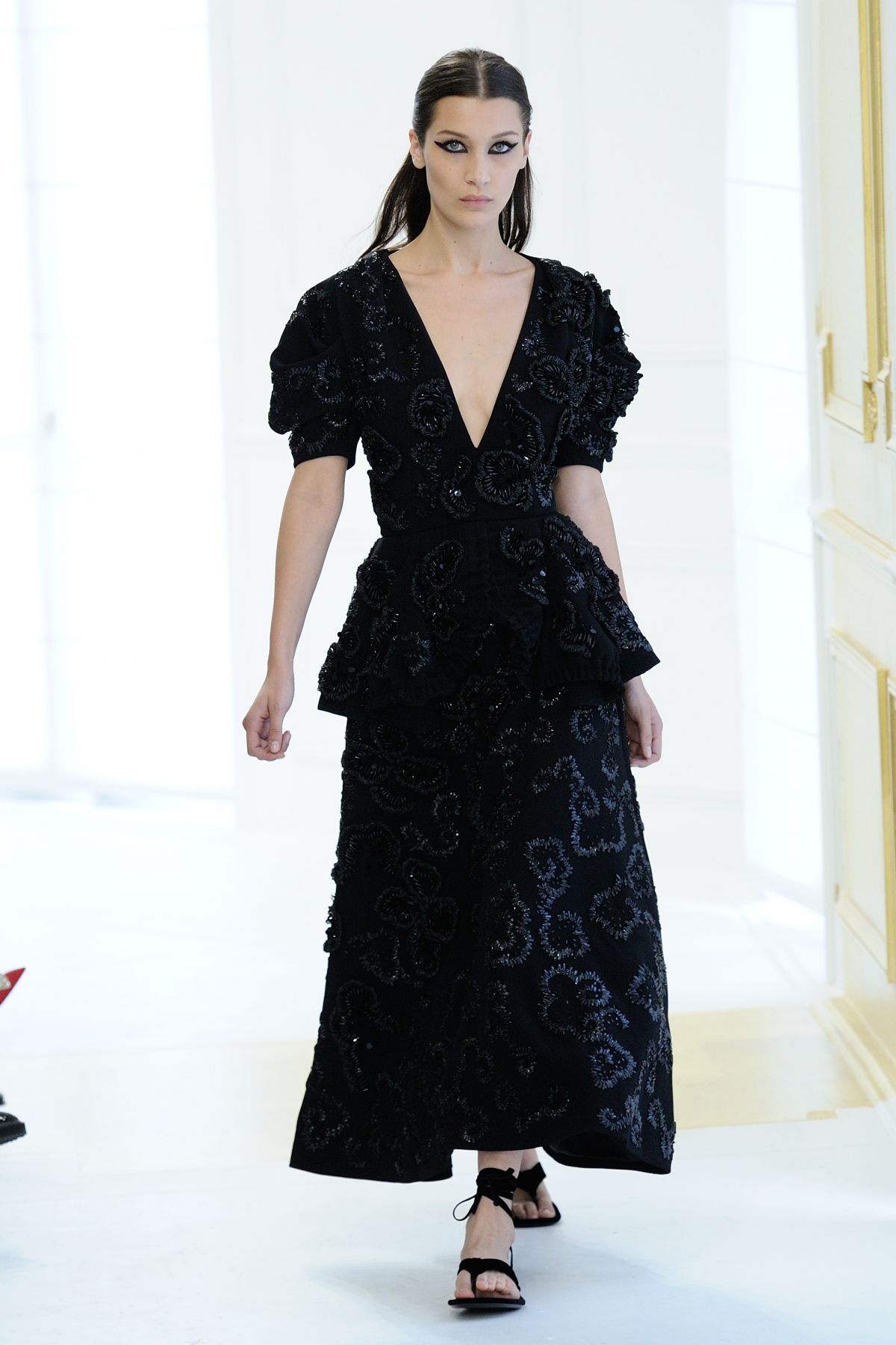 BELLA HADID Walks the Runway at Christian Dior Fashion Show at Paris ...