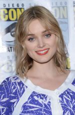 BELLA HEATHCOTE at The Man in the High Castle Press Line at Comic-con in San Diego 07/21/2016