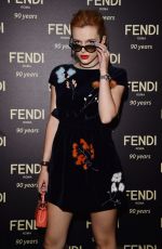 BELLA THORNE at Fendi Roma 90 Years Anniversary Welcome Cocktail in Rome 07/07/2016