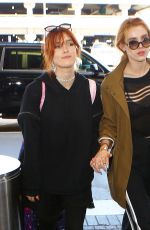 BELLA THORNE at LAX Airport in Los Angeles 07/06/2016