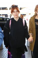 BELLA THORNE at LAX Airport in Los Angeles 07/06/2016