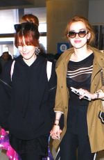 BELLA THORNE at LAX Airport in Los Angeles 07/06/2016