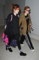 BELLA THORNE at LAX Airport in Los Angeles 07/06/2016