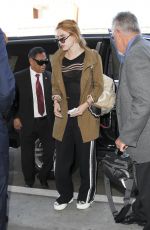 BELLA THORNE at LAX Airport in Los Angeles 07/06/2016