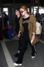 BELLA THORNE at LAX Airport in Los Angeles 07/06/2016