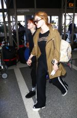 BELLA THORNE at LAX Airport in Los Angeles 07/06/2016