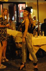 BELLA THORNE Night Out in Rome 07/08/2016