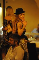 BELLA THORNE Night Out in Rome 07/08/2016