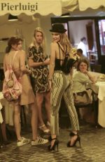 BELLA THORNE Night Out in Rome 07/08/2016