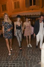 BELLA THORNE Night Out in Rome 07/08/2016