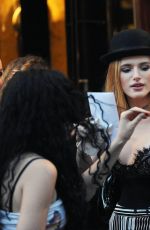 BELLA THORNE Night Out in Rome 07/08/2016